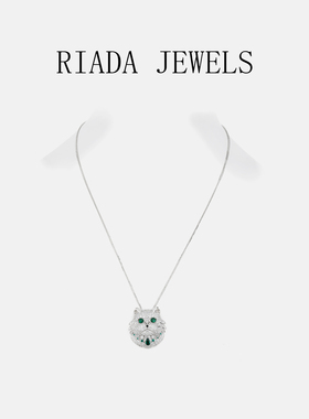 项链女款波斯猫高级感