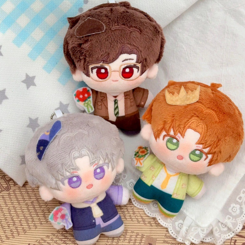 光与夜之恋周边陆沉萧逸夏鸣星齐司礼棉花娃娃玩偶公仔挂件礼物 - 图0