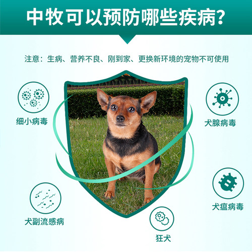 中牧狗狗四联疫苗预防细小犬瘟流感一套自打疫苗套餐针成幼犬通用 - 图1