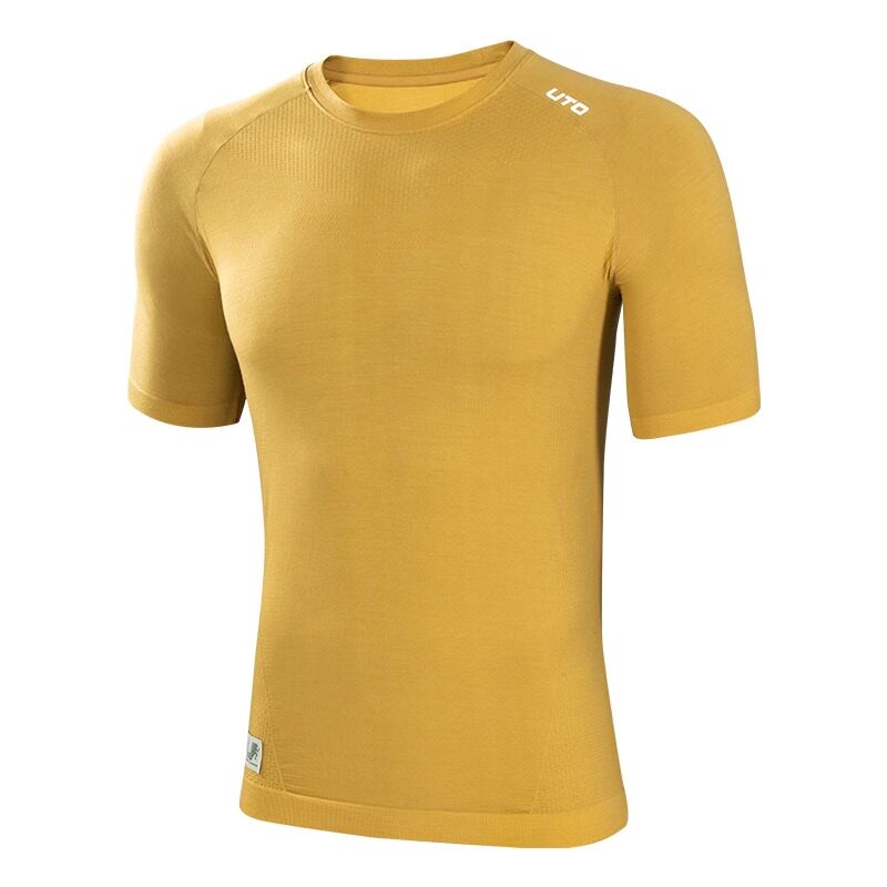 UTO悠途美利奴羊毛速干短袖男款运动T恤女马拉松越野登山跑步上衣