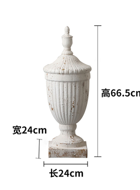 欧式装饰摆件玄关落地创意复古雕刻简约工艺壁炉婚纱摄影拍摄道具