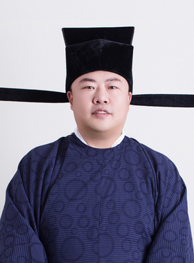 宋制交脚幞头帽子宋朝直翅帽圆领袍汉服配套宋代古装官帽新郎婚帽