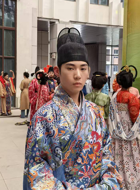 麻纱乌纱帽明制翼善冠秋季汉服帽