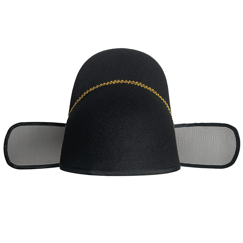 乌纱帽明制翼善冠明朝汉服飞鱼服锦衣卫圆领袍配帽男官帽儿童春夏