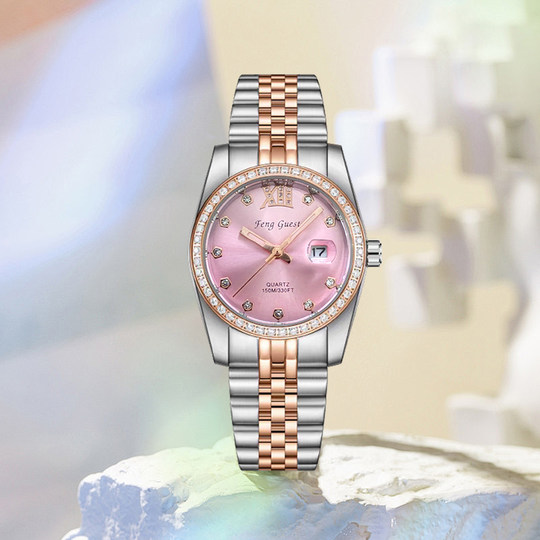 New fashionable women's watch, calendar, versatile, simple, high-end, business gift, elegant women's watch