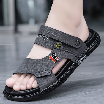 ເກີບແຕະຜູ້ຊາຍປີ 2024 ລະດູຮ້ອນກາງແຈ້ງໃຫມ່ Trendy Beach Sandals ຜູ້ຊາຍເກີບແຕະການຂັບຂີ່ແບບສອງຈຸດປະສົງ