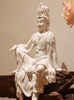 新中式观音菩萨摆件手工