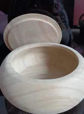 木胎围棋罐大漆漆器文创收纳盒木盒漆艺漆画螺钿金缮微瑕学生DIY