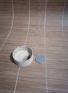 木胎大漆茶杯螺钿漆艺材料漆画板学生作业订制技法板微瑕萌绘毛胚