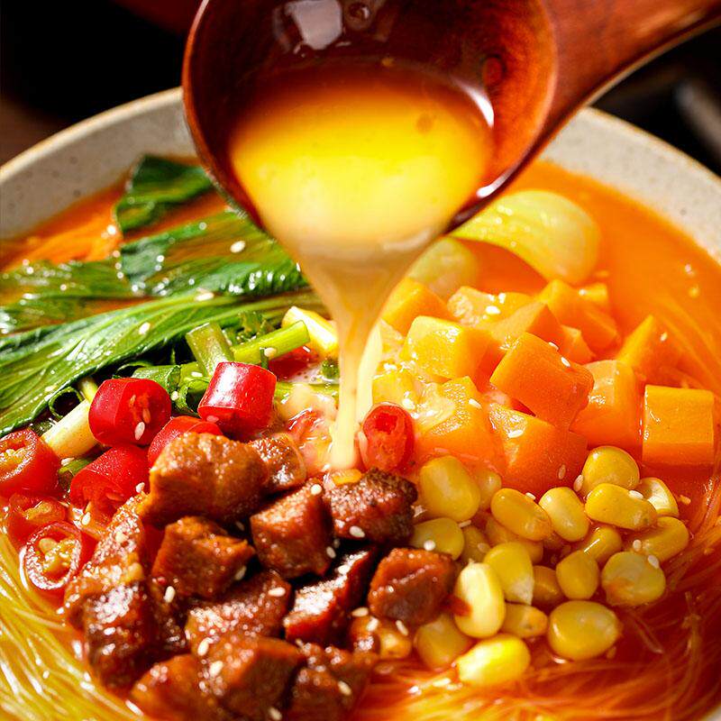 稻花香 肥汁米线香菜过桥米线酸辣粉火鸡面夜宵泡面单桶组合装