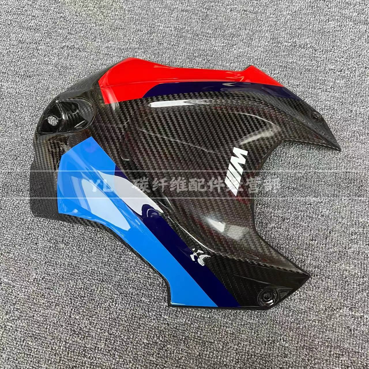 适用BMW宝马S1000RR/R 2019-23改装碳纤维油箱前盖板定制版画拉花-图0