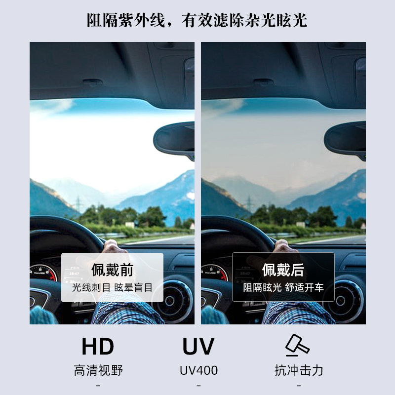 痞帅斯文败类自动感光变色潮近视眼镜男可配度数眉线半框眼睛框架 - 图1