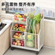 Kitchen rack multifunctional fruit and vegetable storage rack