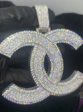 满钻大吊坠嘻哈项链CentralCee