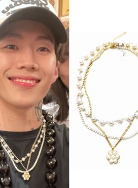 朴宰范同款嘻哈项链男女情侣