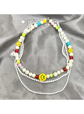 朴宰范同款个性嘻哈项链