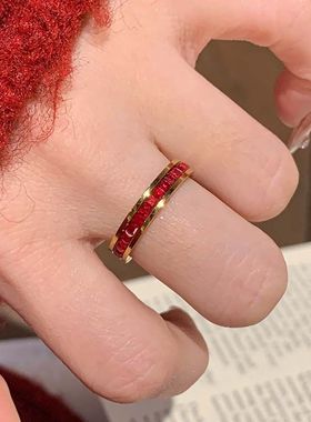 红钻食指戒可水洗永久五折清货