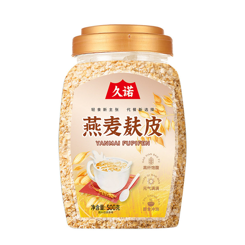 久诺燕麦麸皮纯燕麦免煮膳食纤维餐早餐健身食品燕麦片饱腹熟食,淘宝优惠券,粉丝福利购,淘宝优惠卷