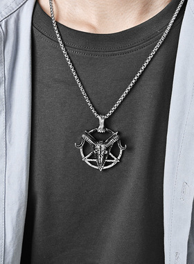 跨境钢吊坠钛钢DZ514饰品