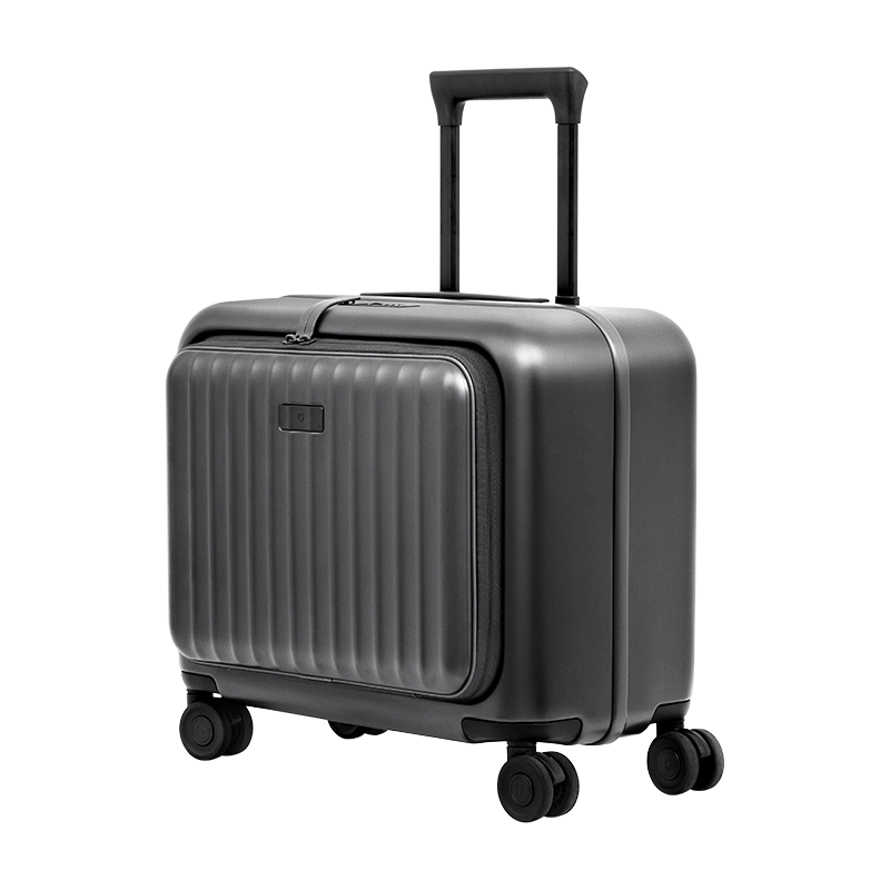 （小米出品）米家前开盖旅行箱18英寸商务出差登机箱旅行箱行李箱拉杆箱