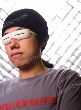 因纽特人雪盲眼镜|复古艺术出片模特拍摄道具