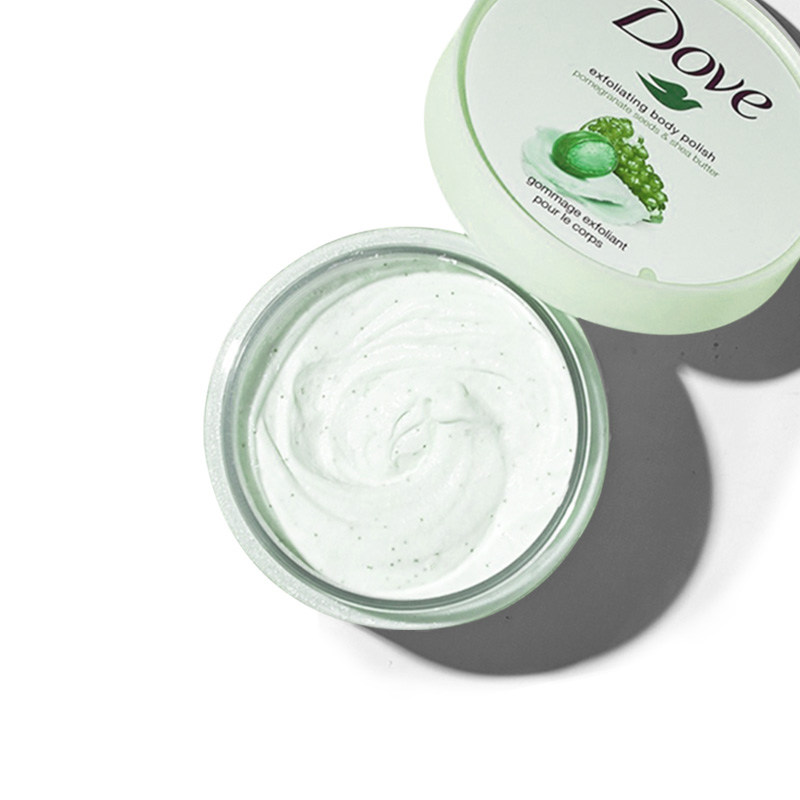 dove磨砂膏冰淇淋298g去鸡皮乳霜 光合作用居家日用身体磨砂膏/去角质膏