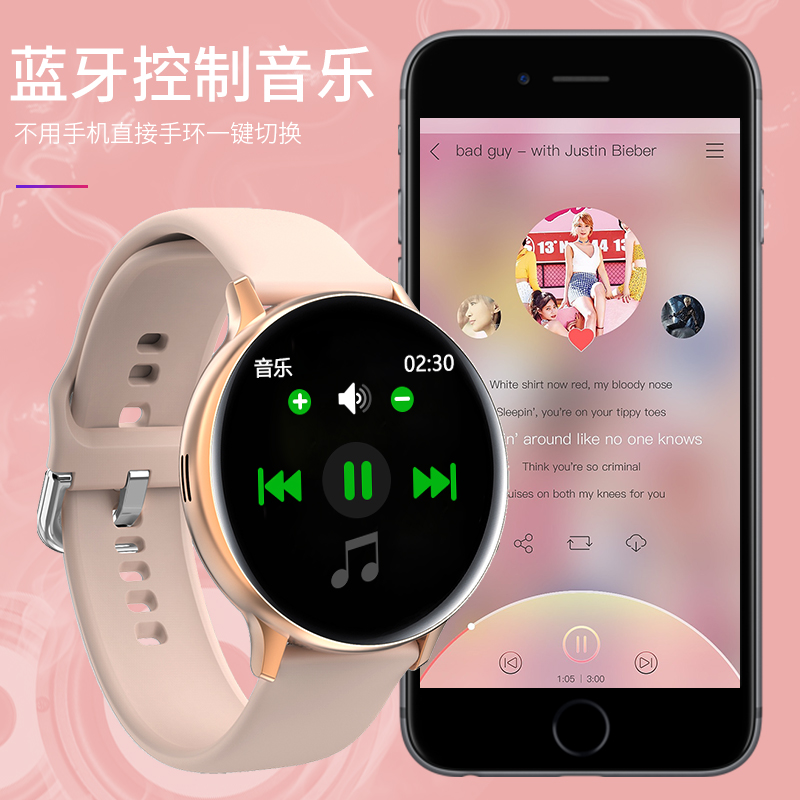 ots旗舰店智能蓝牙电话手表女简约气质运动vivo华为小米通用多功能电子手表1