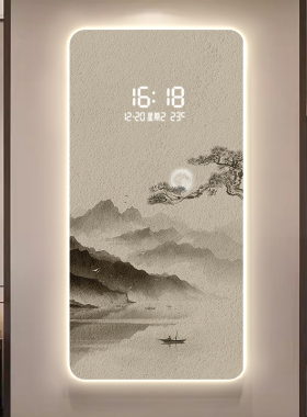 新中式创意玄关走廊过道装饰画LE
