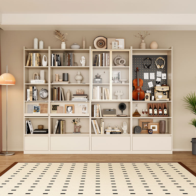 中式复古满墙组合书柜去客厅化一体整墙展示背景柜书房落地储物柜,淘宝优惠券,粉丝福利购,淘宝优惠卷