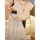 ເດັກຍິງ summer suit skirt ແຂນສັ້ນບາງໆແບບທີ່ທັນສະໄຫມ