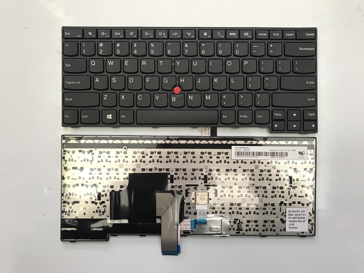 全新适用Thinkpad联想E450 E450C E460E455 E465 W450 笔记本键盘 - 图0