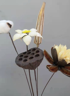 单枝禅意中式家居客原生态干花