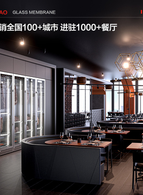 SICAO新朝 DA400S 干式熟成牛排柜排酸 DRYAGER 餐厅商用深海鱼