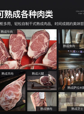 SICAO新朝DA80S 熟成柜干式熟成牛排柜DRYAGER DA家用排酸深海鱼