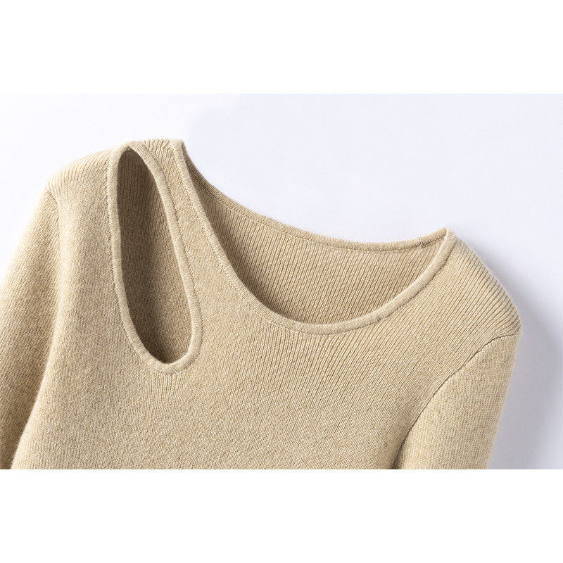 格外的喜爱~前镂空羊绒衫女纯羊绒毛衣圆领宽松薄款秋冬,淘宝优惠券,粉丝福利购,淘宝优惠卷