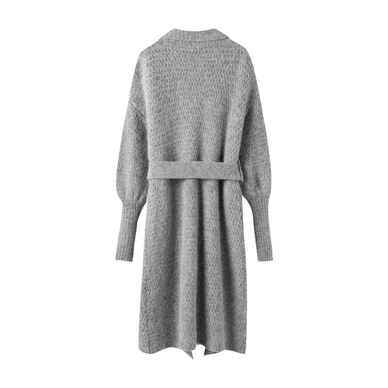 按捺不住ta的美！中长款系带纯山羊绒针织开衫新款羊绒毛衣外套女,淘宝优惠券,粉丝福利购,淘宝优惠卷