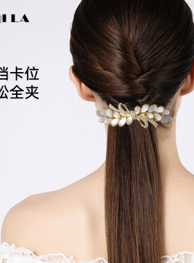 AIQILA新款发夹法式优雅蝴蝶结