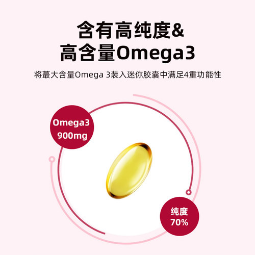 韩国直邮钟根堂深海鱼浓缩油胶囊欧米伽3DHA维生素E60粒 - 图1