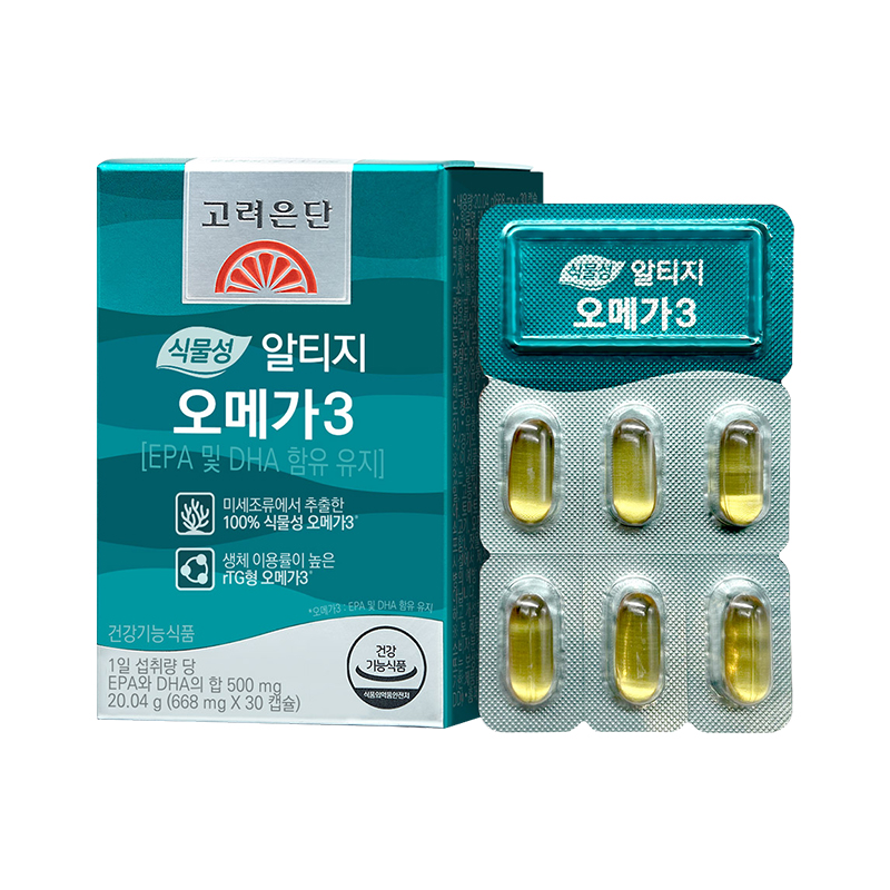 Goryeo Yindan rTG deep sea fish oil omega3 capsules