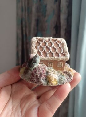 老货姜饼人 糖果屋瓶盖摆件