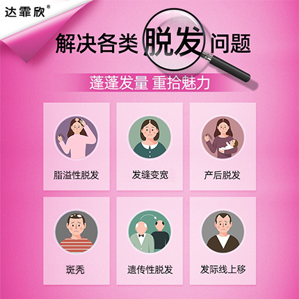 振东旗舰店米诺地尔搽剂非洗发水增发防脱发脂溢性脱发药育发生发液男生女生0