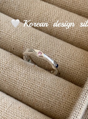 星辰大海 | 少女心小众设计925纯银戒指女宽高级感七彩钻指环ins