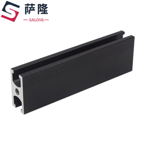 萨隆工业铝型材1530黑色国标门扇铝材门框材料流水线框架设备架厚 - 图2