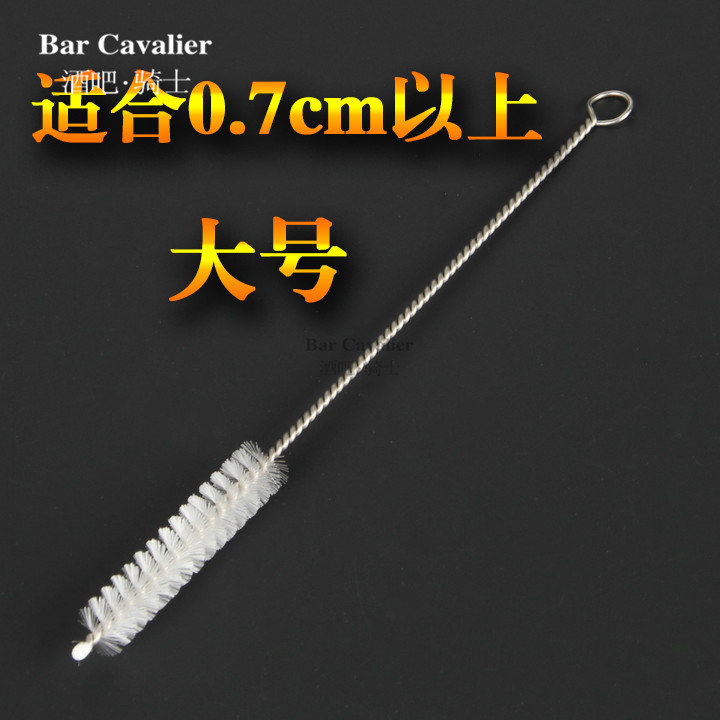 包邮10/100支装不锈钢吸管刷 婴儿奶嘴吸奶瓶清洁刷子17.5cm/20cm,淘宝优惠券,粉丝福利购,淘宝优惠卷