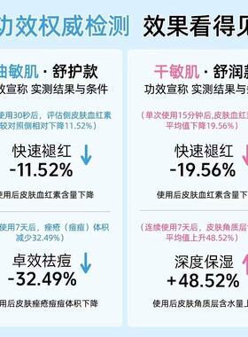 正品！敏飞舒缓修复补水保湿面膜