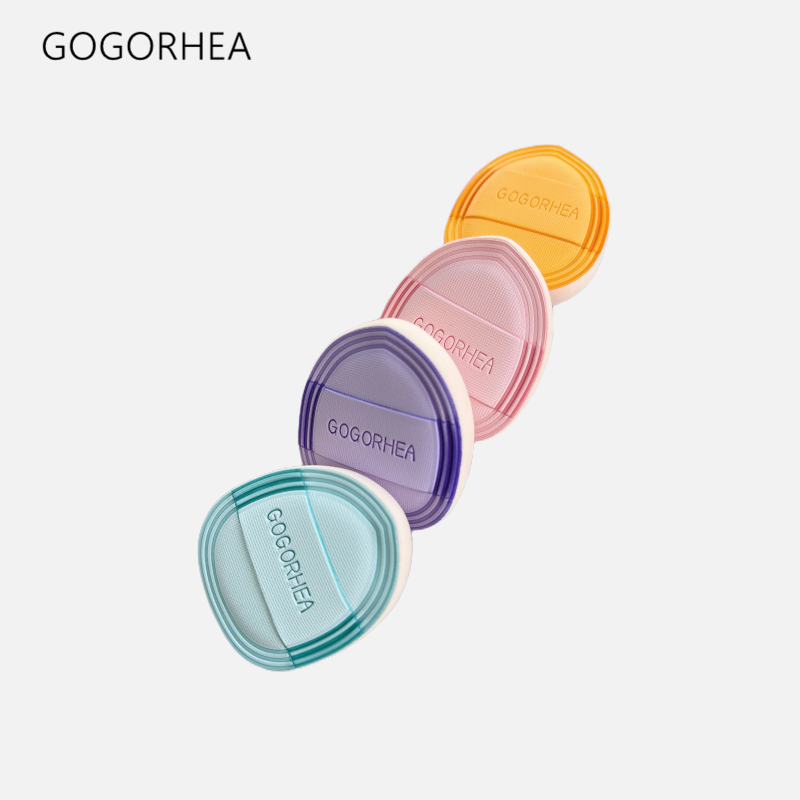 GOGORHEA|盒装拇指尖mini小号迷你棉花糖气垫粉扑遮瑕厚款小拖鞋-图1