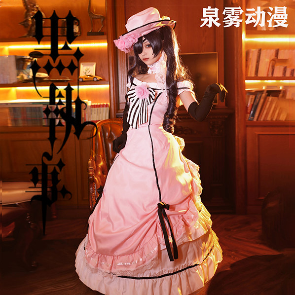 现货黑执事夏尔知更鸟啵酱塞巴斯少爷正太少年cosplay服动漫套装_虎窝淘