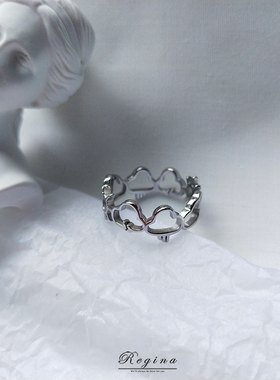 原创宋旻浩云朵戒指环mino同款