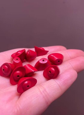 高含量朱砂红砂元宝葫芦布福袋子吊坠钱袋子手链配饰配珠配珠