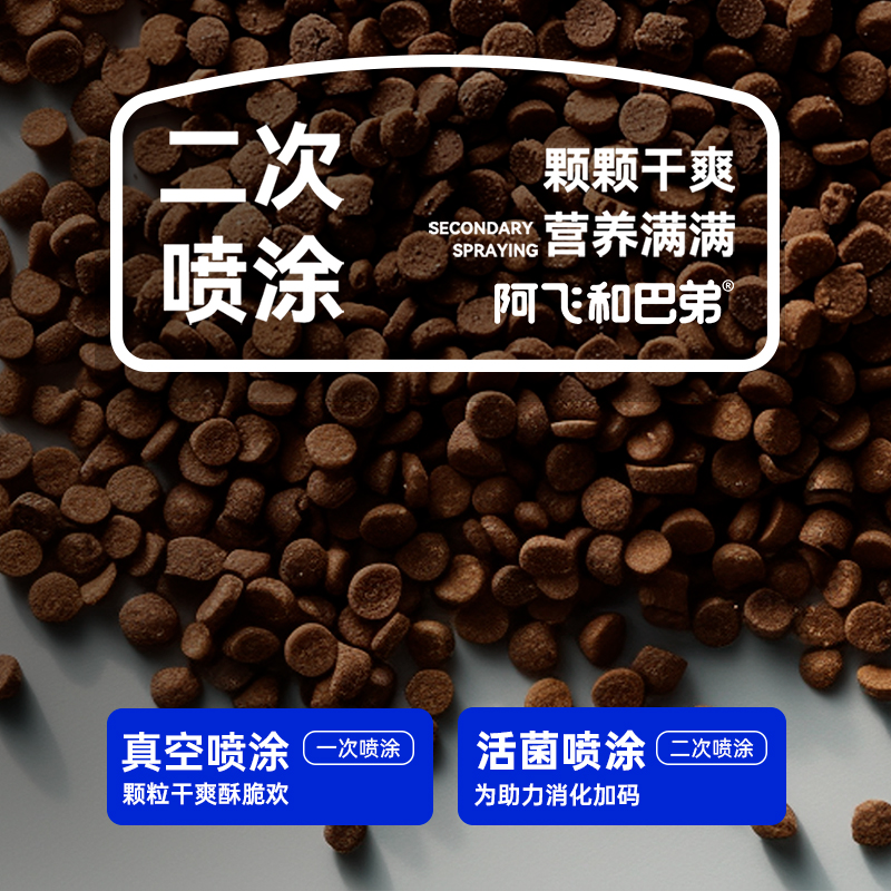 阿飞和巴弟E76猫粮益生菌冻干全阶段成幼鲜肉试吃猫粮营养型猫粮